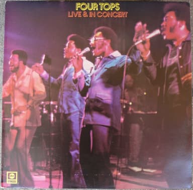 Album Cover Art for Live & In Concert