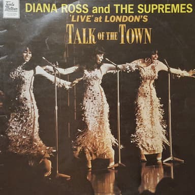 Album Cover Art for 'Live' At London's Talk Of The Town
