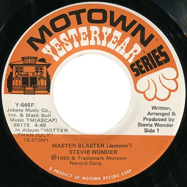 Album Cover Art for Master Blaster (Jammin')