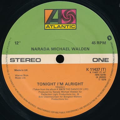Album Cover Art for Tonight I'm Alright