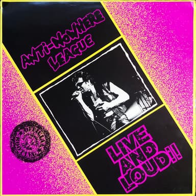 Album Cover Art for Live And Loud!!