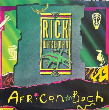 Album Cover Art for African Bach