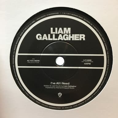 Album Cover Art for I've All I Need