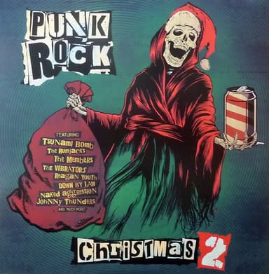 Album Cover Art for Punk Rock Christmas 2