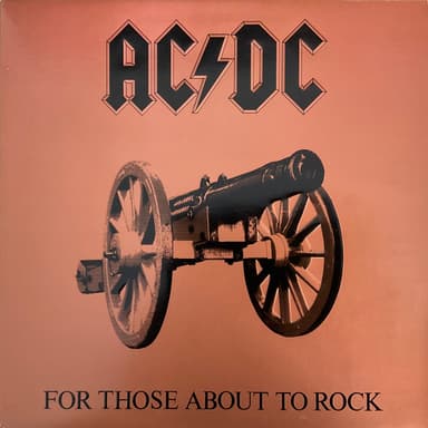 Album Cover Art for For Those About To Rock We Salute You