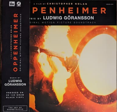 Album Cover Art for Oppenheimer (Original Motion Picture Soundtrack)