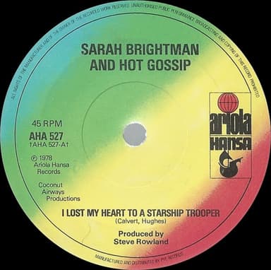 Album Cover Art for I Lost My Heart To A Starship Trooper