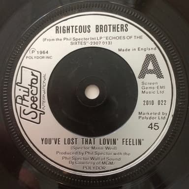 Album Cover Art for You've Lost That Lovin' Feelin' 