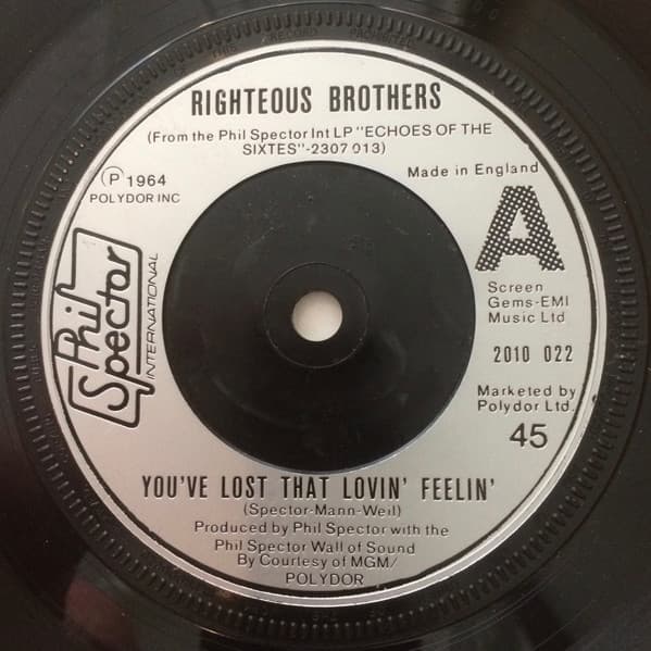 Album Cover Art for You've Lost That Lovin' Feelin' 