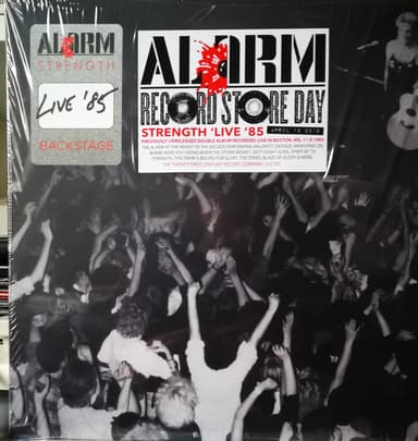 Album Cover Art for Strength Live '85