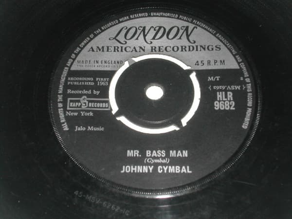 Album Cover Art for Mr. Bass Man