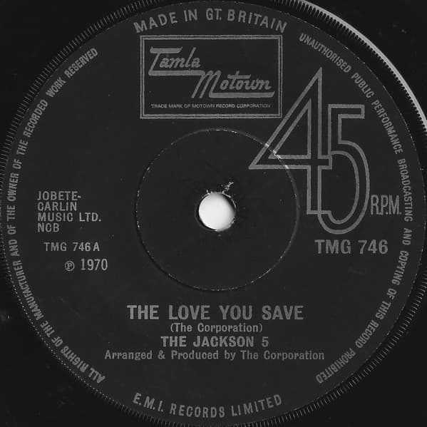 Album Cover Art for The Love You Save