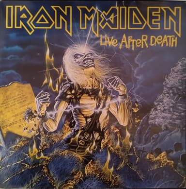 Album Cover Art for Live After Death