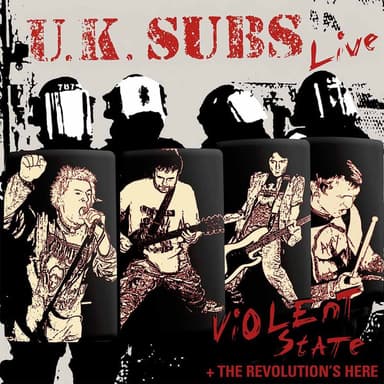 Album Cover Art for Violent State + The Revolution's Here