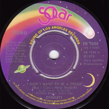 Album Cover Art for I Don't Want To Be A Freak (But I Can't Help Myself)