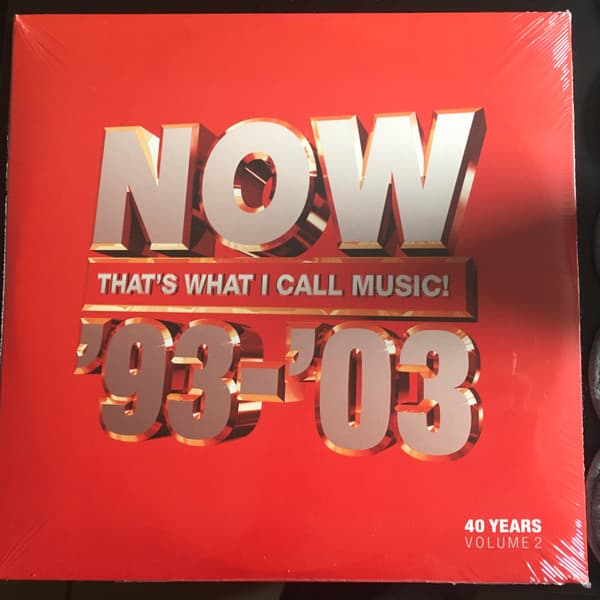 Album Cover Art for Now That's What I Call 40 Years: Volume 2 1993-2003