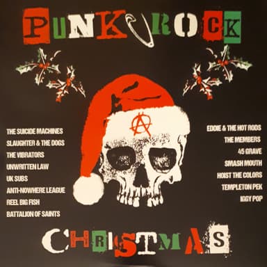 Album Cover Art for Punk Rock Christmas