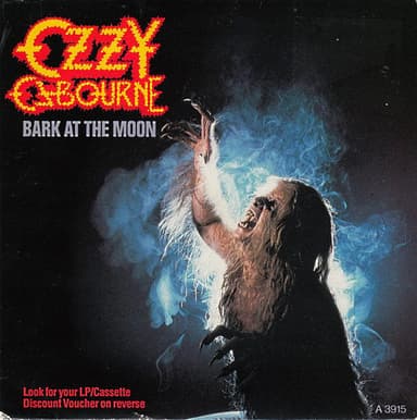 Album Cover Art for Bark At The Moon