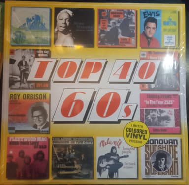Album Cover Art for Top 40 60s
