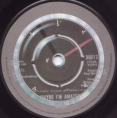 Album Cover Art for Maybe I'm Amazed