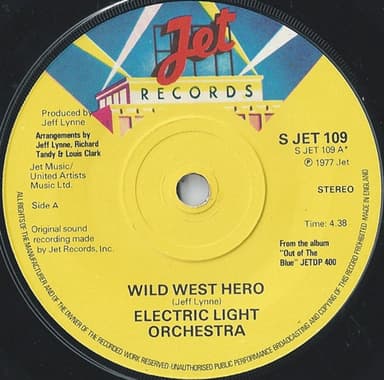 Album Cover Art for Wild West Hero