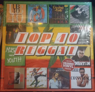 Album Cover Art for Top 40 Reggae