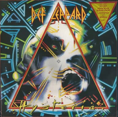 Album Cover Art for Hysteria