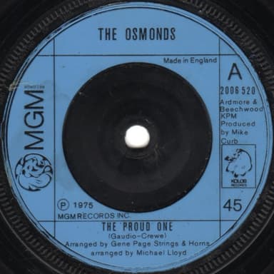 Album Cover Art for The Proud One