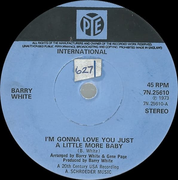 Album Cover Art for I'm Gonna Love You Just A Little More Baby