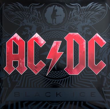 Album Cover Art for Black Ice
