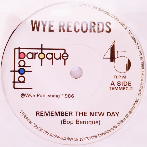 Album Cover Art for Remember The New Day