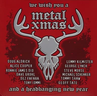 Album Cover Art for We Wish You A Metal Xmas And A Headbanging New Year