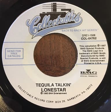 Album Cover Art for Tequila Talkin' / No News