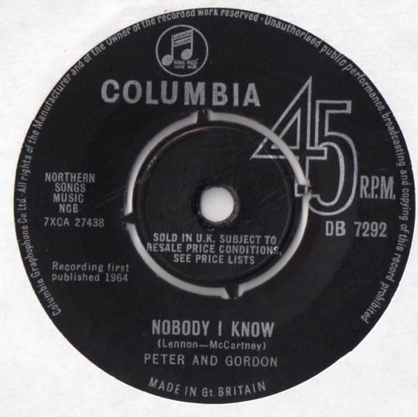Album Cover Art for Nobody I Know