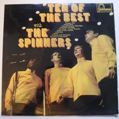 Album Cover Art for Ten Of The Best With The Spinners