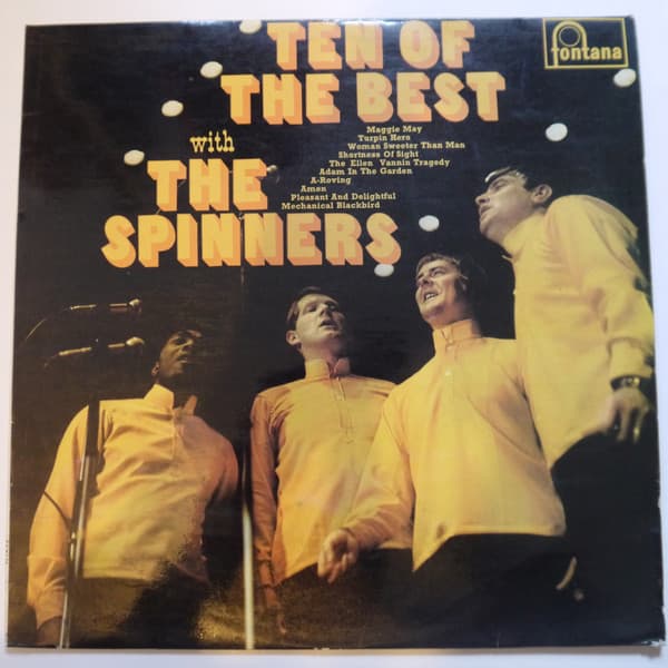Album Cover Art for Ten Of The Best With The Spinners