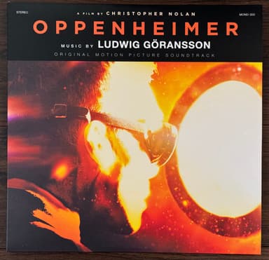 Album Cover Art for Oppenheimer (Original Motion Picture Soundtrack)