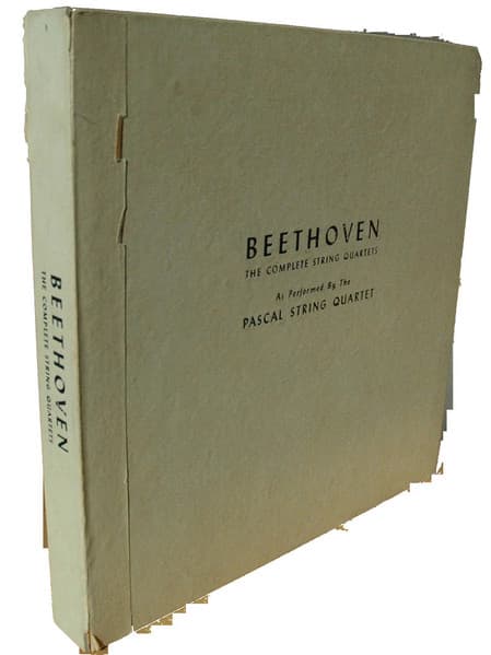 Album Cover Art for Beethoven The Complete String Quartets As Performed By The Pascal String Quartet