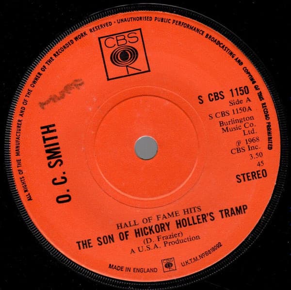 Album Cover Art for The Son Of Hickory Holler's Tramp