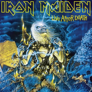 Album Cover Art for Live After Death