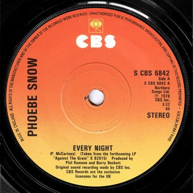 Album Cover Art for Every Night