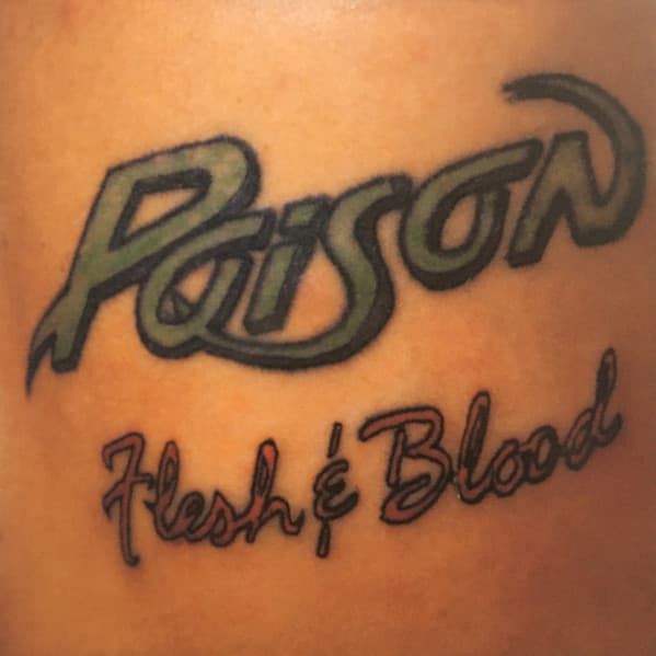 Album Cover Art for Flesh & Blood