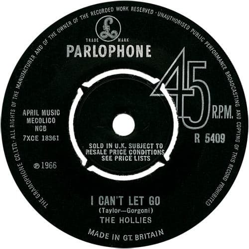 Album Cover Art for I Can't Let Go