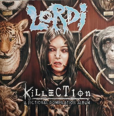 Album Cover Art for Killection (A Fictional Compilation Album)