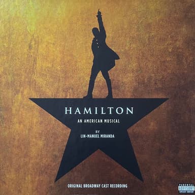 Album Cover Art for Hamilton: An American Musical (Original Broadway Cast Recording)
