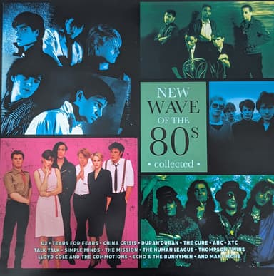 Album Cover Art for New Wave Of The 80's Collected
