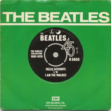 Album Cover Art for Hello, Goodbye c/w I Am The Walrus