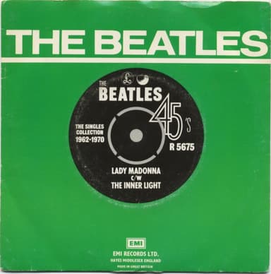 Album Cover Art for Lady Madonna c/w The Inner Light