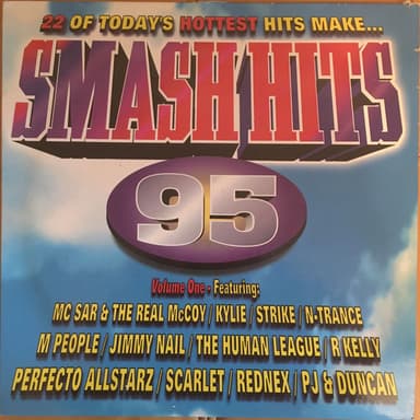 Album Cover Art for Smash Hits 95 (Volume One)