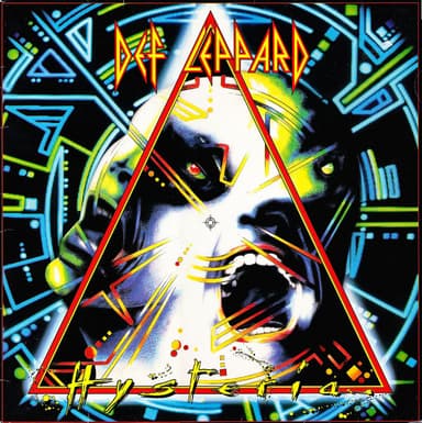 Album Cover Art for Hysteria